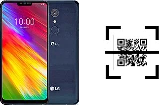 ¿Cómo leer códigos QR en un LG G7 Fit?