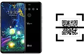 ¿Cómo leer códigos QR en un LG V50 ThinQ 5G?