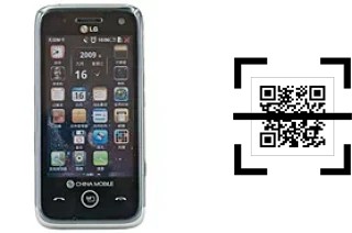 ¿Cómo leer códigos QR en un LG GW880?