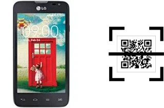 ¿Cómo leer códigos QR en un LG L65 Dual D285?