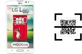 ¿Cómo leer códigos QR en un LG L80?