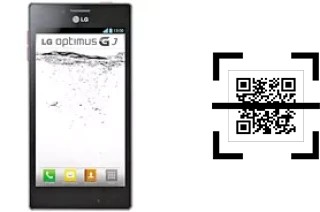 ¿Cómo leer códigos QR en un LG Optimus GJ E975W?