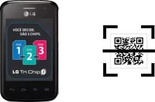 ¿Cómo leer códigos QR en un LG Optimus L1 II Tri?