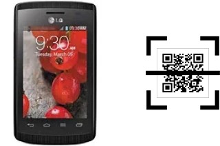 ¿Cómo leer códigos QR en un LG Optimus L1 II E410?