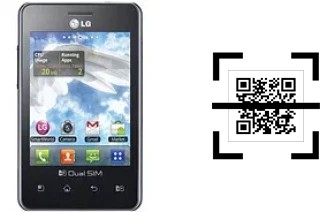 ¿Cómo leer códigos QR en un LG Optimus L3 E405?