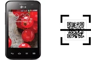 ¿Cómo leer códigos QR en un LG Optimus L3 II Dual E435?