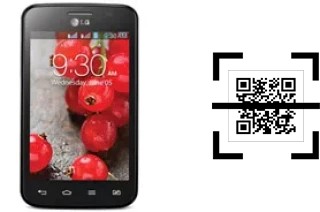 ¿Cómo leer códigos QR en un LG Optimus L4 II Dual E445?