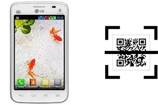 ¿Cómo leer códigos QR en un LG Optimus L4 II Tri E470?