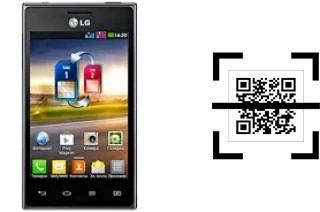 ¿Cómo leer códigos QR en un LG Optimus L5 Dual E615?