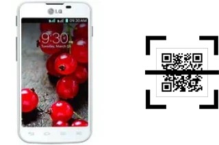 ¿Cómo leer códigos QR en un LG Optimus L5 II Dual E455?