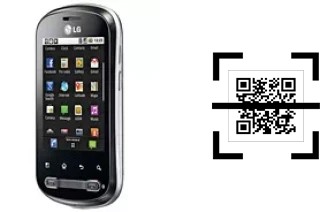 ¿Cómo leer códigos QR en un LG Optimus Me P350?