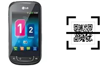 ¿Cómo leer códigos QR en un LG Optimus Net Dual?