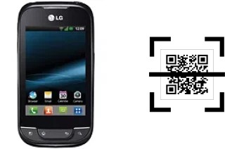 ¿Cómo leer códigos QR en un LG Optimus Net?