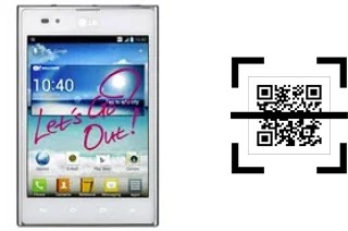 ¿Cómo leer códigos QR en un LG Optimus Vu P895?