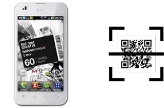 ¿Cómo leer códigos QR en un LG Optimus Black (White version)?