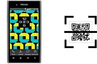 ¿Cómo leer códigos QR en un LG Prada 3.0?