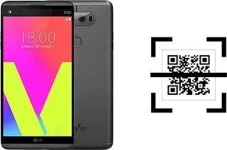 ¿Cómo leer códigos QR en un LG V20?