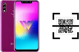 ¿Cómo leer códigos QR en un LG W10?