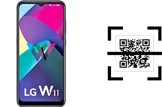 ¿Cómo leer códigos QR en un LG W11?