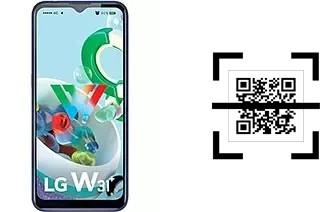 ¿Cómo leer códigos QR en un LG W31+?