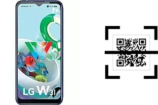 ¿Cómo leer códigos QR en un LG W31?