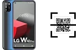 ¿Cómo leer códigos QR en un LG W41+?