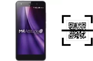 ¿Cómo leer códigos QR en un M4Tel M4 SS4458?