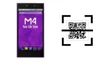 ¿Cómo leer códigos QR en un M4Tel SS4350?