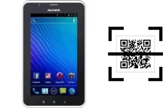 ¿Cómo leer códigos QR en un Maxx TAB722?