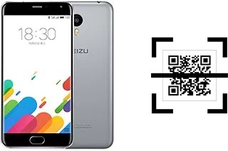 ¿Cómo leer códigos QR en un Meizu M1 Metal?