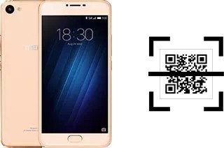 ¿Cómo leer códigos QR en un Meizu U10?