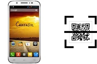 ¿Cómo leer códigos QR en un Micromax A119 Canvas XL?