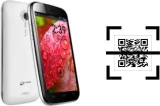 ¿Cómo leer códigos QR en un Micromax A116 Canvas HD?