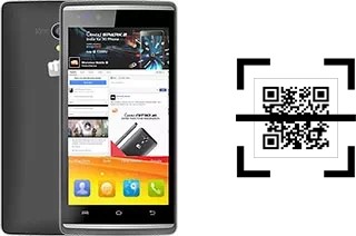 ¿Cómo leer códigos QR en un Micromax Canvas Fire 4G Q411?