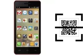 ¿Cómo leer códigos QR en un Mobell Nova F Mini?