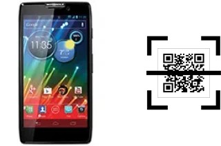 ¿Cómo leer códigos QR en un Motorola RAZR HD XT925?