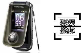 ¿Cómo leer códigos QR en un Motorola A1680?