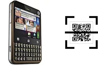 ¿Cómo leer códigos QR en un Motorola CHARM?