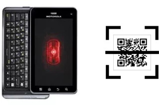 ¿Cómo leer códigos QR en un Motorola DROID 3?