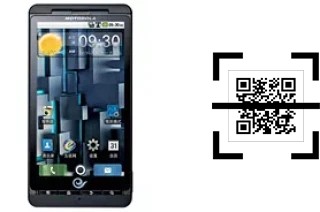 ¿Cómo leer códigos QR en un Motorola DROID X ME811?