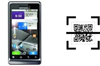 ¿Cómo leer códigos QR en un Motorola MILESTONE 2 ME722?