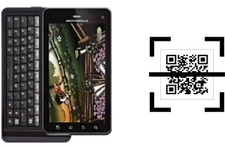 ¿Cómo leer códigos QR en un Motorola Milestone XT883?