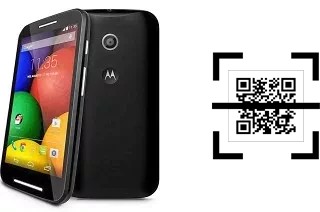 ¿Cómo leer códigos QR en un Motorola Moto E Dual SIM?