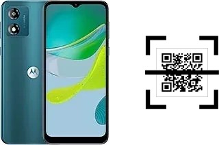 ¿Cómo leer códigos QR en un Motorola Moto E13?