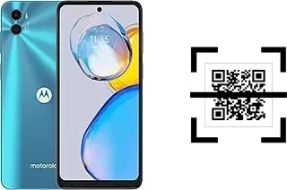 ¿Cómo leer códigos QR en un Motorola Moto E32 (India)?