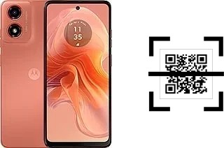 ¿Cómo leer códigos QR en un Motorola Moto G04s?