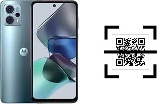 ¿Cómo leer códigos QR en un Motorola Moto G23?