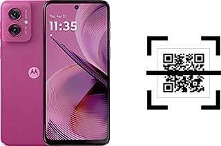 ¿Cómo leer códigos QR en un Motorola Moto G55?