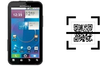 ¿Cómo leer códigos QR en un Motorola MOTO ME525?