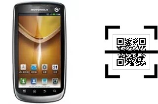 ¿Cómo leer códigos QR en un Motorola MOTO MT870?